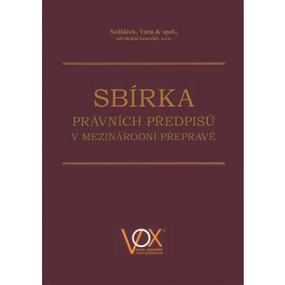 Sbírka právních předpisů v mezinárodní přepravě, Vázaná – Zboží Mobilmania