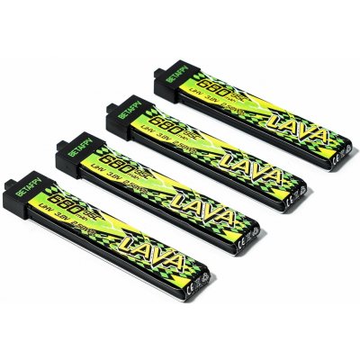 BetaFPV LAVA Series 1S Battery II - 680mAh 95C (4ks) CLSS67532 – Zboží Živě