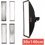 4studio StripBox Softbox Quick 30x140cm s voštinou – Zboží Mobilmania