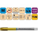 Závitník strojní M12x1,75 ISO2 HSSCo5 TiN DIN 376 B – Hledejceny.cz