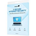 F-Secure Internet Security 3 lic. 1 rok elektronicky (FCIPOB1N003G1) – Hledejceny.cz