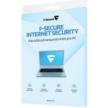 F-Secure Internet Security 3 lic. 1 rok elektronicky (FCIPOB1N003G1)