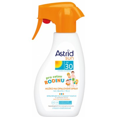 Astrid Sun mléko na opalování spray SPF30 300 ml od 259 Kč - Heureka.cz