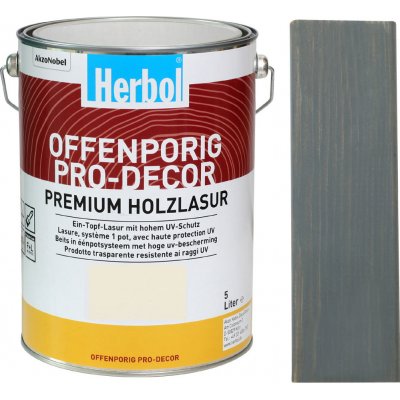 Herbol Offenporig Pro Decor 5 l středně šedá