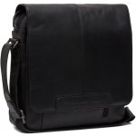 The Chesterfield Brand Klopová kožená taška přes rameno Raphael C48.055100 černá – Zboží Mobilmania