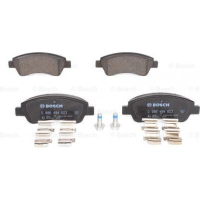 0 986 494 623 BOSCH Sada brzdových destiček, kotoučová brzda – Sleviste.cz