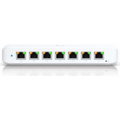 Ubiquiti Switch L2 UniFi USW-Ultra, 8-Port Gigabit, 7x PoE+-out, 1x PoE++ in, PoE budget 42W, bez AC adaptéru – Zboží Živě
