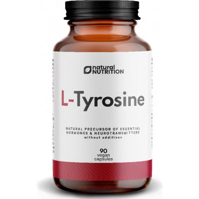 Natural Nutrition L-Tyrosine 90 kapslí – Hledejceny.cz