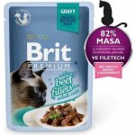 Brit Premium Cat Delicate Fillets in Gravy Beef 85 g – Hledejceny.cz