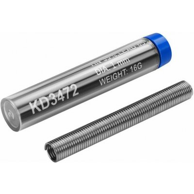 Cín pájecí s tavidlem 1mm, 3m 16g, Kraft&Dele KD3472 – Zboží Dáma