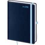 Helma Double Blue B6 týdenní 2026 modrý – Zboží Živě