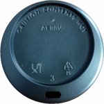 AG FOODS Víčka černá na papírové kelímky 200 ml a 300 ml sada – Hledejceny.cz