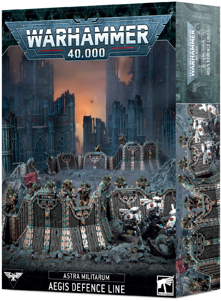 GW Warhammer 40 000 Astra Militarum Aegis Defence Line