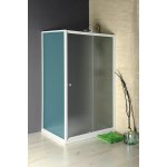 Aqualine Amadeo 100 cm sprchové dveře sklo BRICK BTS100 – Zboží Mobilmania