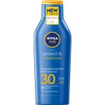Nivea Sun Protect & Moisture hydratační mléko na opalování SPF30 400 ml – Sleviste.cz