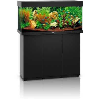Juwel Rio LED 180 akvarijní set černý 101 x 41 x 50 cm, 180 l – Zboží Dáma