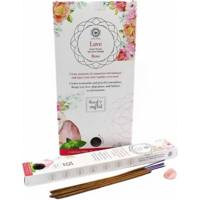 Green Tree Vonné tyčinky Gemstone Collection Rose Love 12 ks – Zboží Dáma