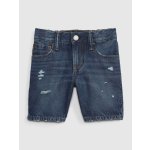GAP Dětské džínové kraťasy '90s loose Washwell Tmavě modrá – Sleviste.cz