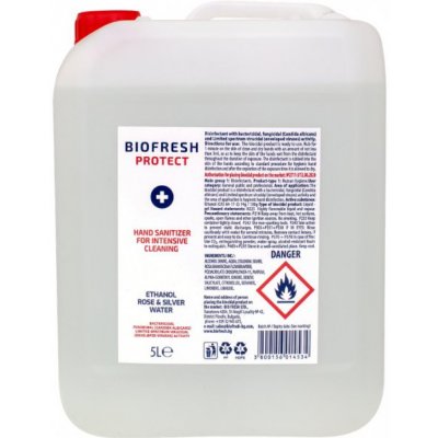 Biofresh Protect Čistící Dezinfekční Antibakteriální roztok na ruce a povrchy 5 l