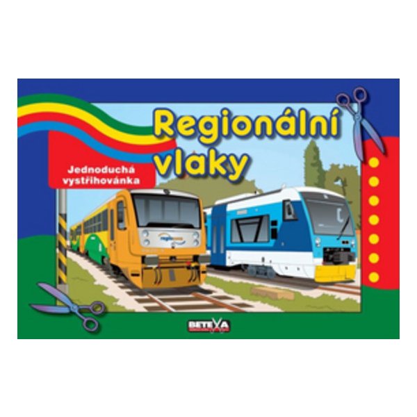 Omalovánka Regionální vlaky