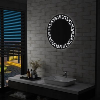 VidaXL Nástěnné kruhové 700 x 700 mm – Hledejceny.cz