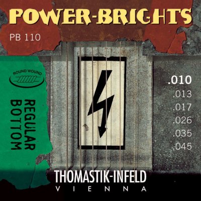 Thomastik-Infeld PB110 - THOMASTIK POWERBRIGHTS el. kyt. 010-045 – Zboží Mobilmania