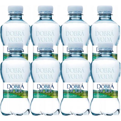 Dobrá voda jemně perlivá 8 x 250 ml – Zboží Dáma