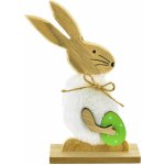 Zajíc plyšový s vajíčkem 22 cm – Hledejceny.cz