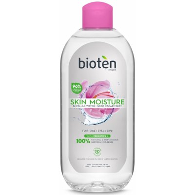 Bioten Skin Moisture Micellar Water micelární voda pro suchou a citlivou pleť 400 ml – Hledejceny.cz