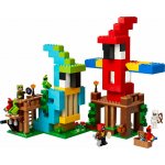 LEGO® Minecraft 21282 Papouščí domy – Zboží Živě
