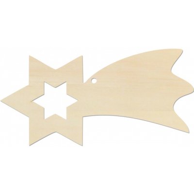 LYMFY Kometa 6,5x13 cm přírodní dřevo – Hledejceny.cz