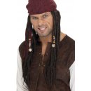 Pirátský šátek s vlasy