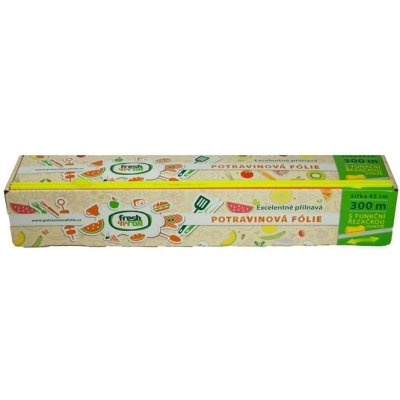 Potravinová fólie Fresh'n'Roll - krabička s funkční řezačkou - 45 cm / 300m – Zboží Mobilmania