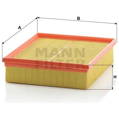 MANN FILTER Vzduchový filtr C 25 146 – Hledejceny.cz
