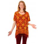 BOB halenka batikovaná Neobaju Louka červeno-žlutá – Zbozi.Blesk.cz