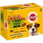 Pedigree masový výběr a zelenina ve šťávě 12 x 100 g – Sleviste.cz