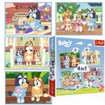 TREFL Bluey a její svět 4v1 12,15,20,24 dílků – Zbozi.Blesk.cz