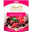 Lindt Sensation Maliny a Brusinky v tmavé čokoládě 150 g