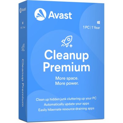 AVAST CleanUp Premium - 1 PC 1 rok (acp.1.12m) – Zboží Živě