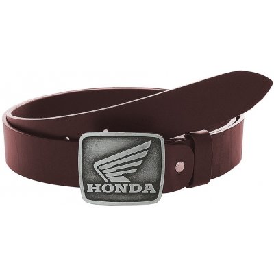 Kožený moto opasek se sponou Honda hnědý – Hledejceny.cz
