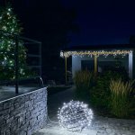 DECOLED LED světelná koule ledově bílá černý kabel pr. 80 cm – Hledejceny.cz