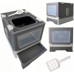 K&M krytá kočičí toaleta 48 x 37,5 x 38,5 cm – Sleviste.cz