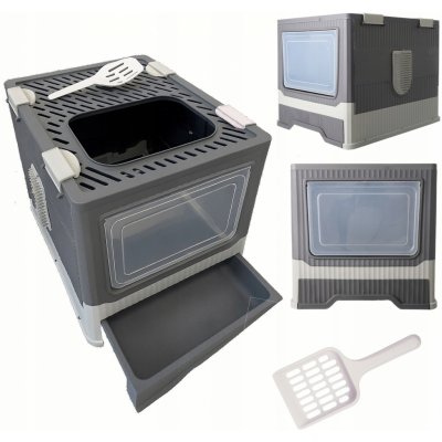 K&M krytá kočičí toaleta 48 x 37,5 x 38,5 cm – Sleviste.cz