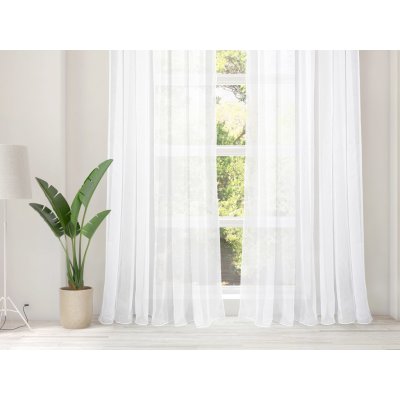 Žakárová záclona - hladká - vzor 257 - 160 cm – Zboží Mobilmania