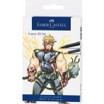 FABER-CASTELL Kreativní sada PITT Artist Pen Comic 11 ks 3D set – Hledejceny.cz