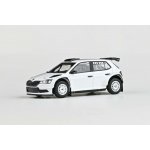 Abrex Škoda Fabia III FL Rally2 Evo 2019 Bílá Šotolinová Kola 1:43 – Sleviste.cz