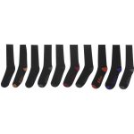 Lee Cooper 10 Pack Socks Mens Black Asst – Zboží Mobilmania