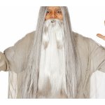 Velké vousy šedé vlasové – Zboží Mobilmania