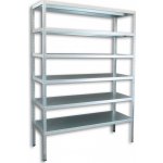 Biedrax Regál 60 x 100 x 180 cm 6 polic – HobbyKompas.cz