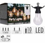 PROGARDEN Světelný řetěz LED PARTY 10 žárovek 7,5m KO-LE2100170 – Hledejceny.cz